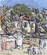 George Leslie Hunter Juan-les-Pins oil painting picture wholesale